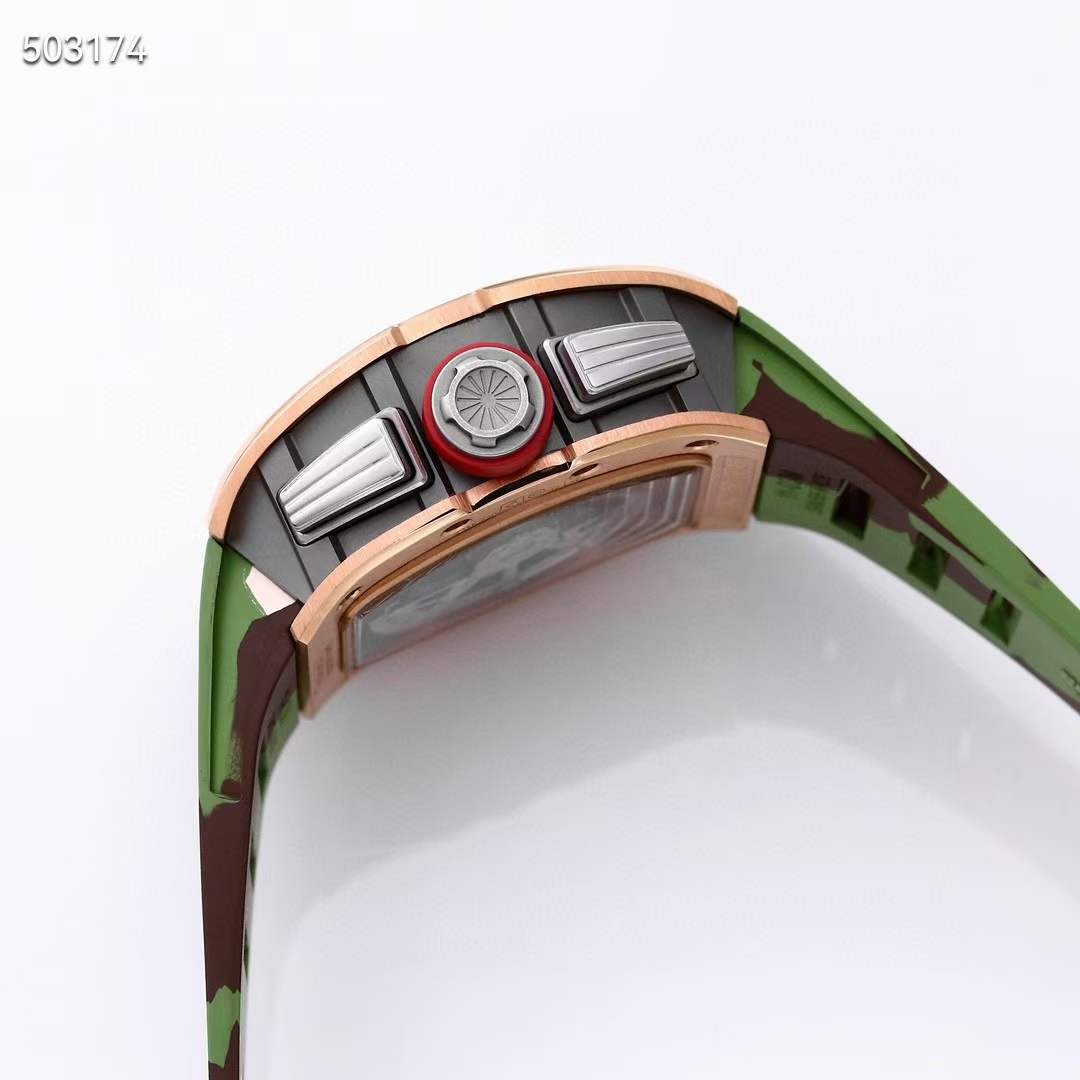 리차드밀 2023 RM011 FM 카모스트랩 시계 워치